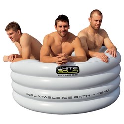 Inflatable Ice Bath - [Team Size] Includes Carry Bag & Pump