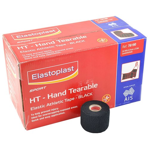 Elastoplast Hand Tearable EAB 5cm x 3.5m Black